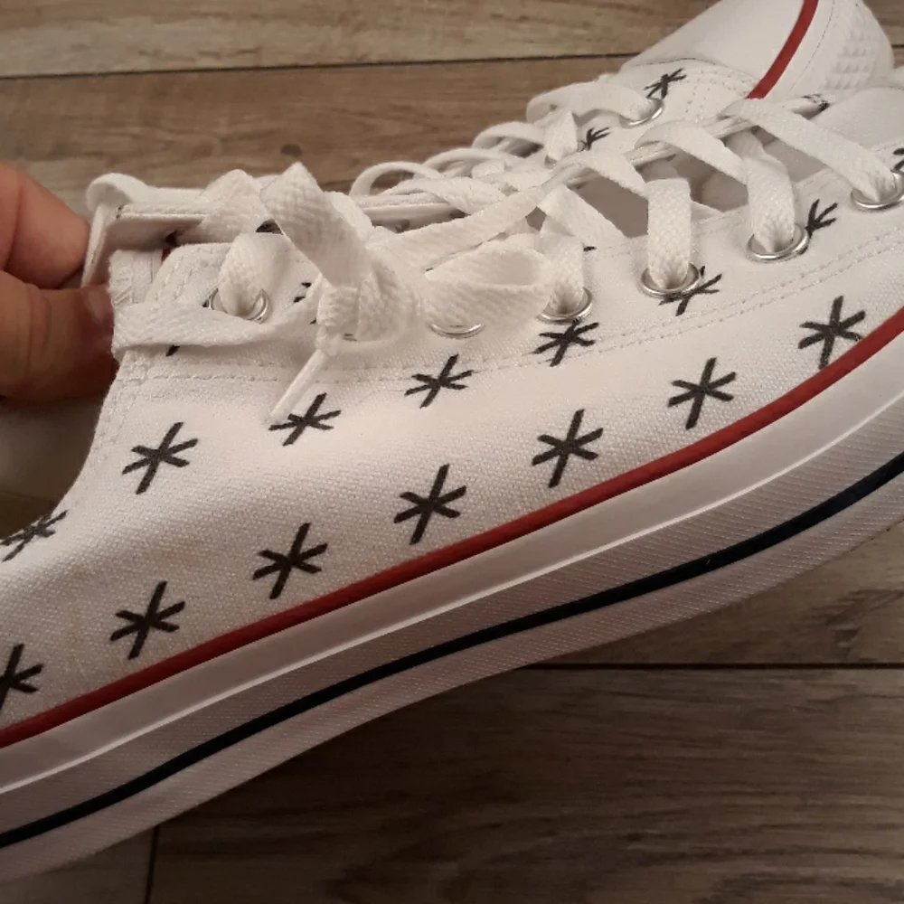 CONVERSE Asterisk Year One White Sz 12 Mens Low‎ Top Sneakers Shoes RARE - Picture 5 of 10